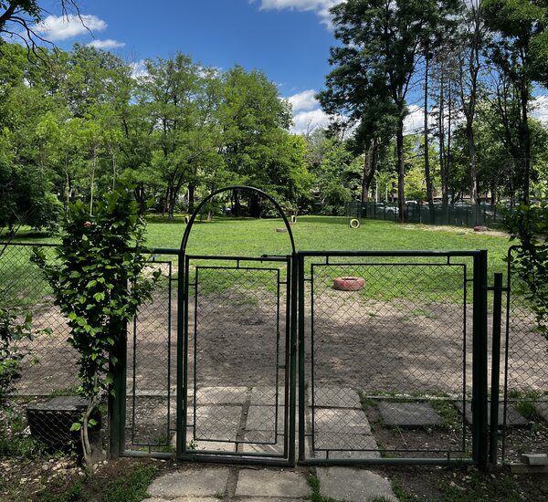 dog enclosure herastrau park